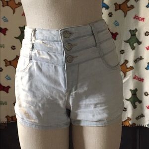 High waisted refuge shorts